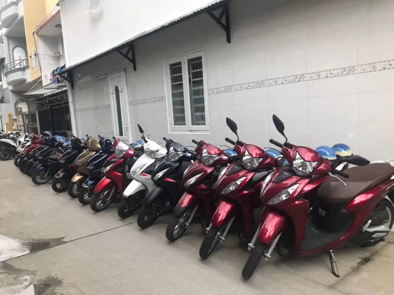 Xe máy Honda Vision đủ màu
