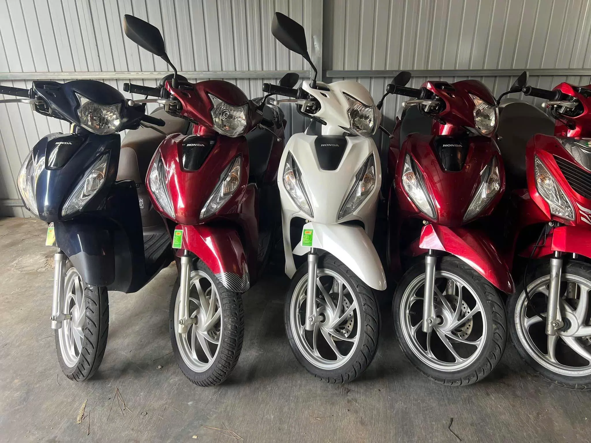 Xe máy Honda Vision đủ màu