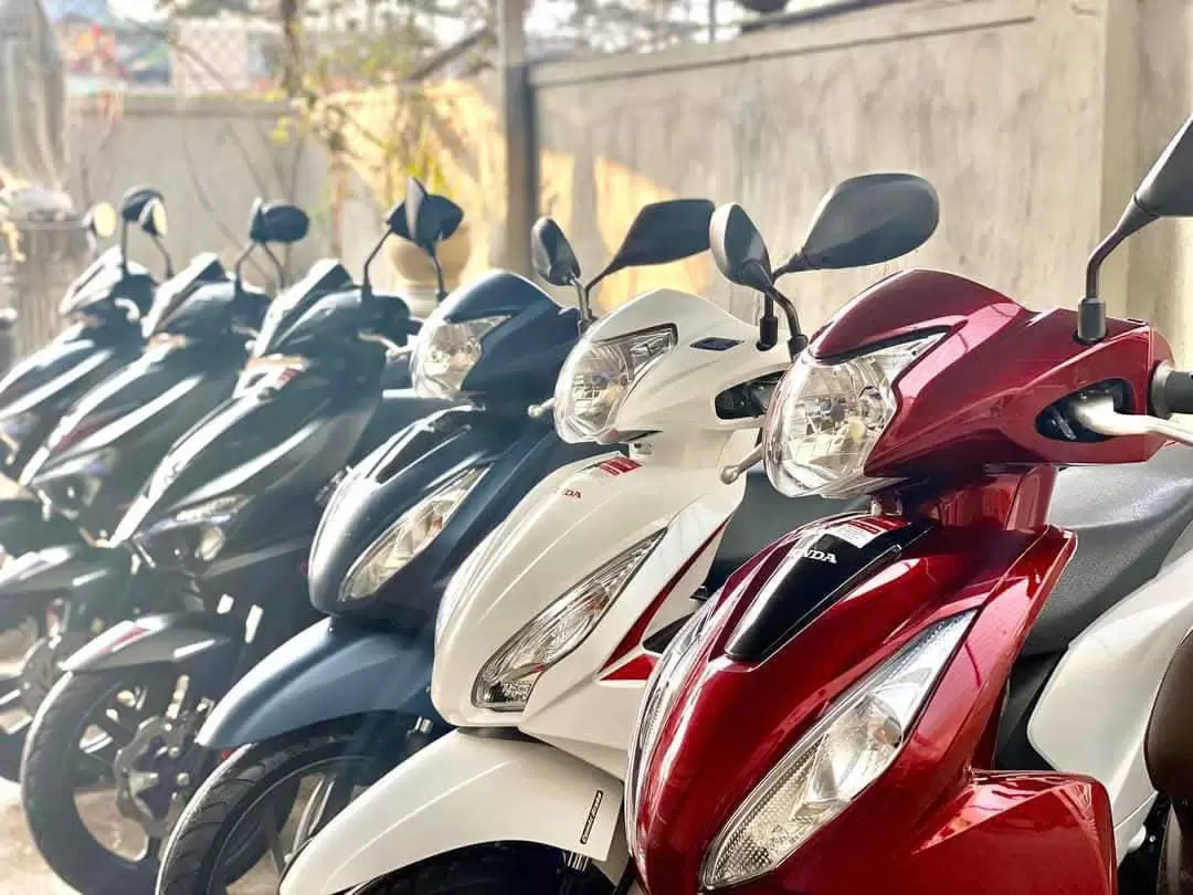 Xe máy Honda Vision đủ màu