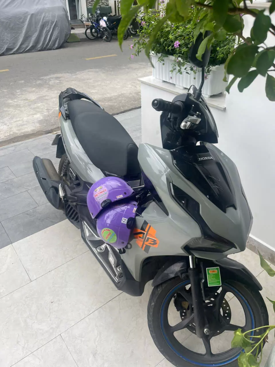 Xe máy Honda Air Blade màu nhám